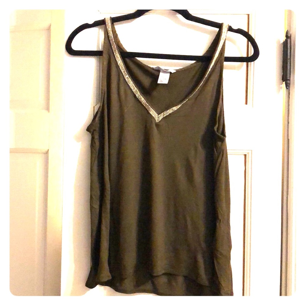 H&M sequined tank